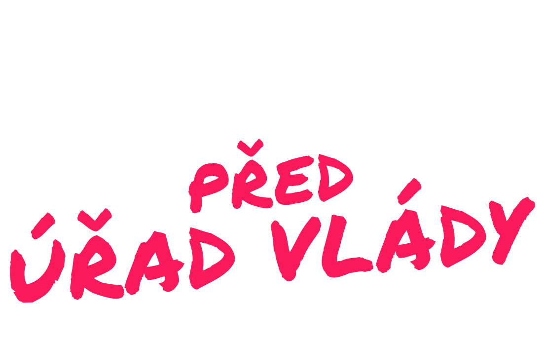 Pochod před Úřad vlády