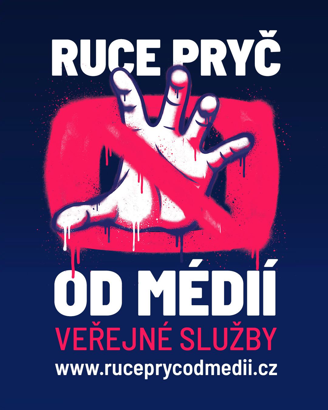 Milion chvilek pro demokracii zveřejnil podpisovou výzvu na podporu veřejnoprávních médií a chystá protestní pochod.