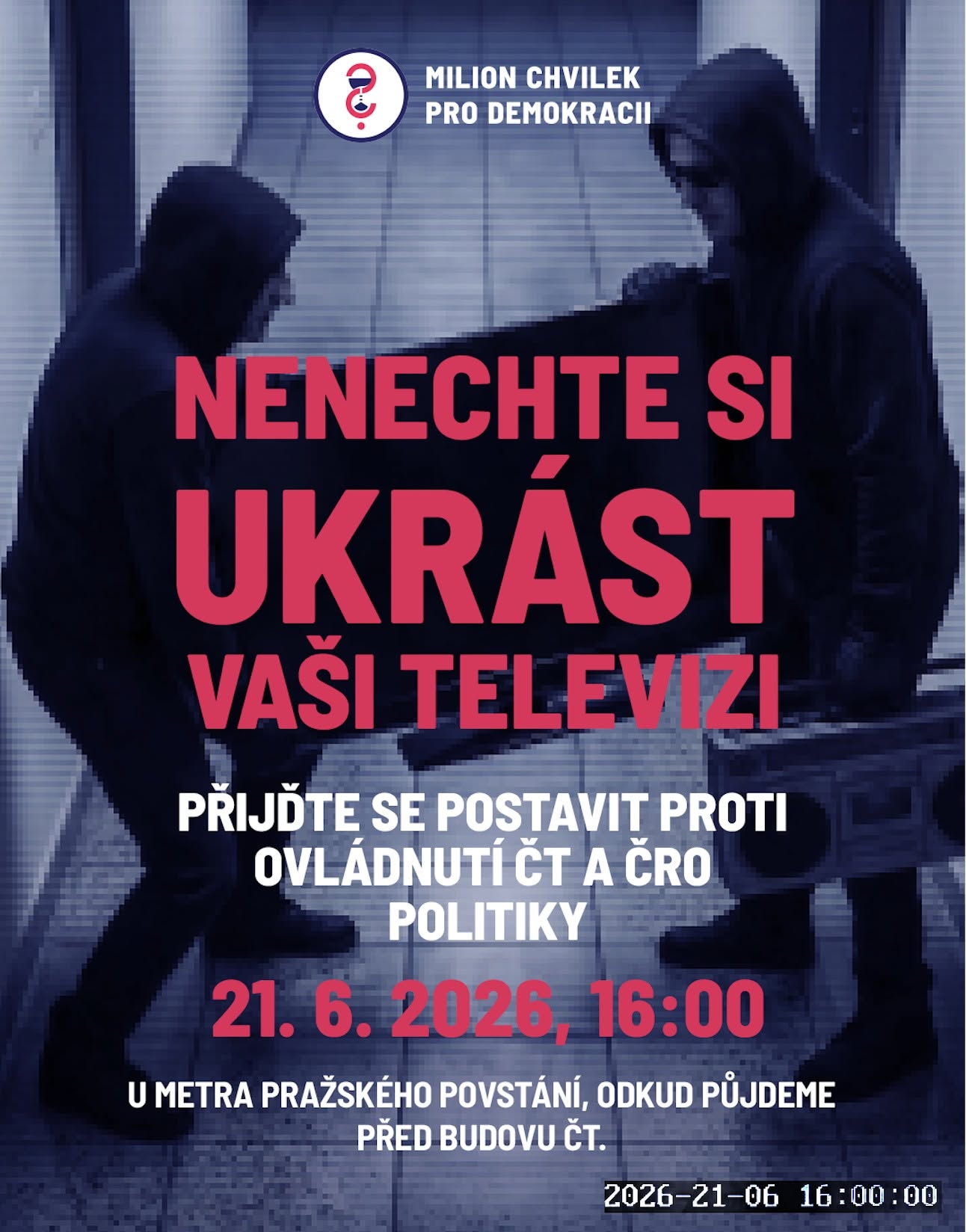 NENECHTE SI UKRÁST VAŠI TELEVIZI