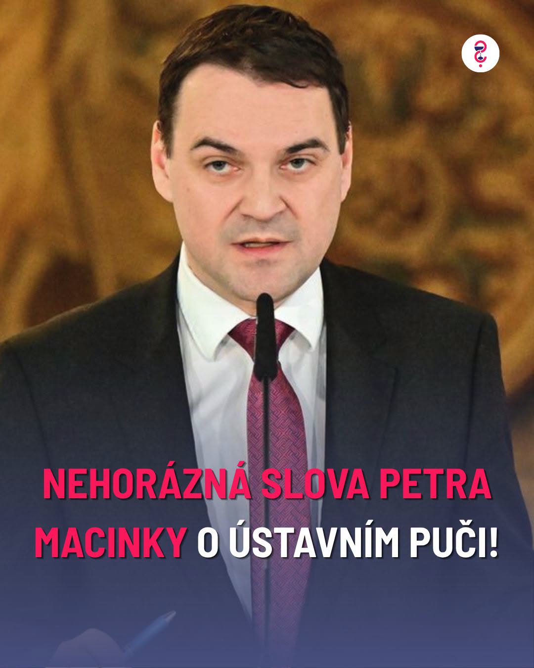Nehorázná slova Petra Macinky o ústavním puči!