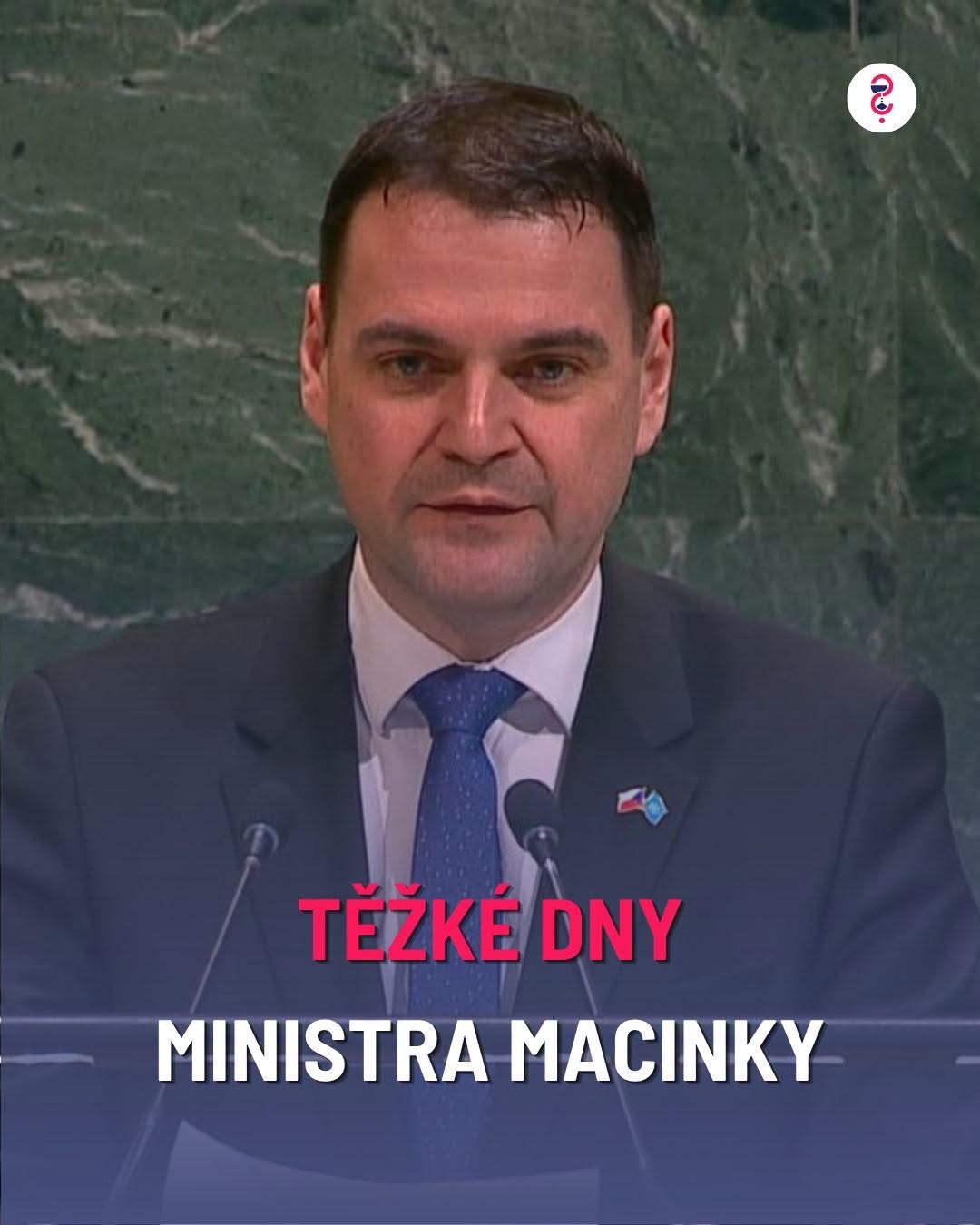 Těžké dny ministra Macinky