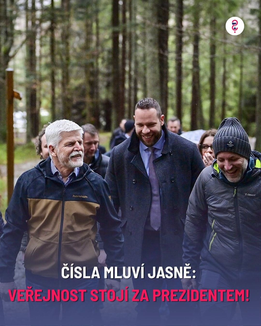 Čísla mluví jasně: Veřejnost stojí za prezidentem!