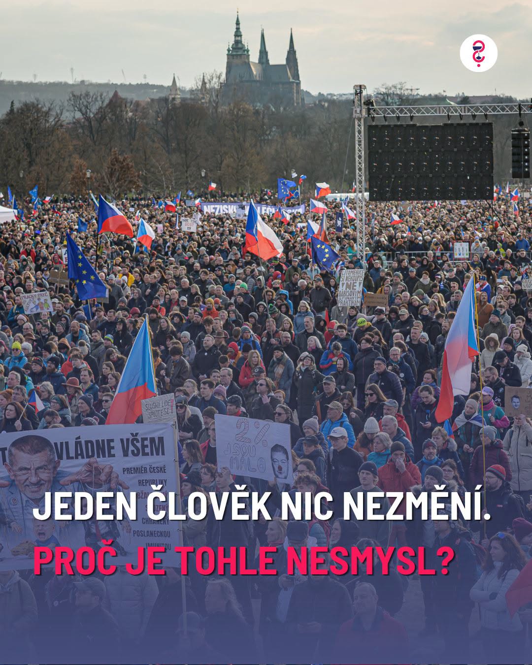 Jeden člověk nic nezmění. Proč je tohle nesmysl?