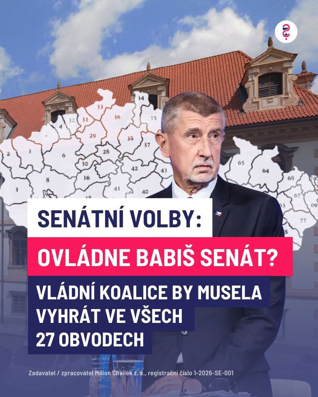 Senátní volby: Ovládne Babiš Senát? Vládní koalice by musela vyhrát ve všech 27 obvodech