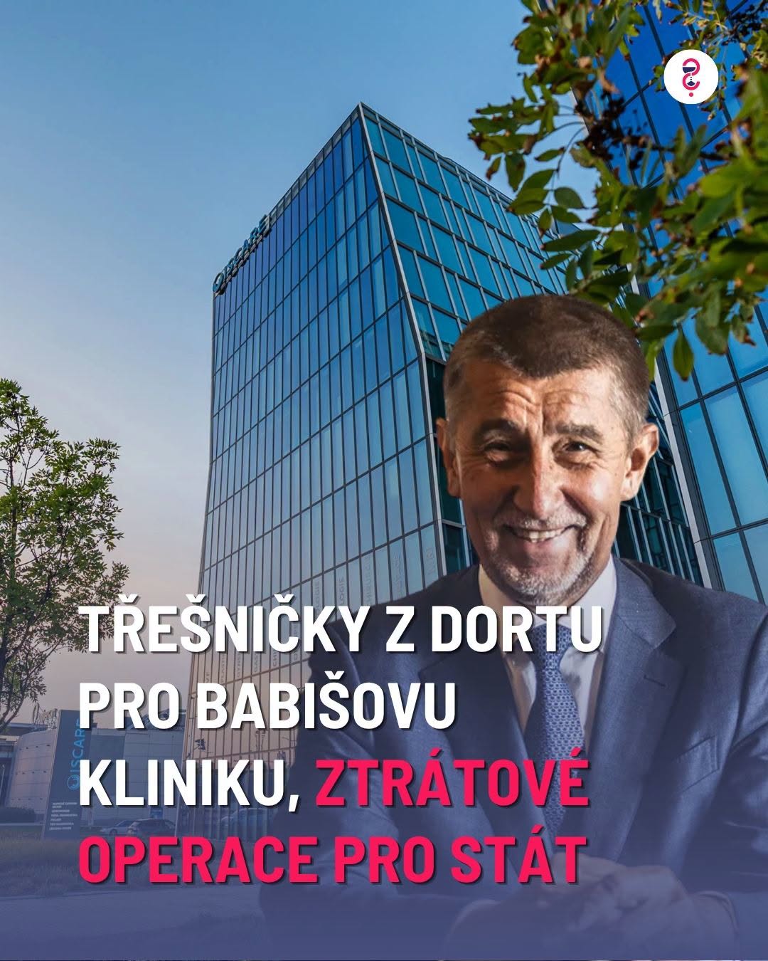Třešničky z dortu pro Babišovu kliniku. Ztrátové operace pro stát