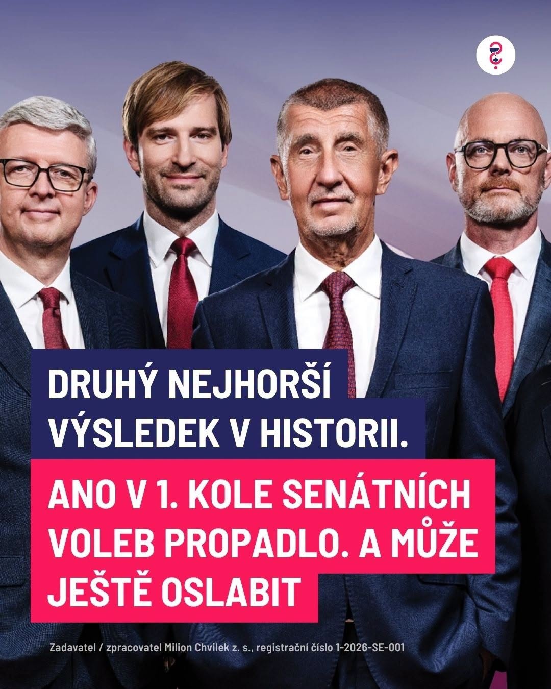 Druhý nejhorší výsledek v historii. ANO v první kole senátních voleb propadlo. A může ještě oslavit