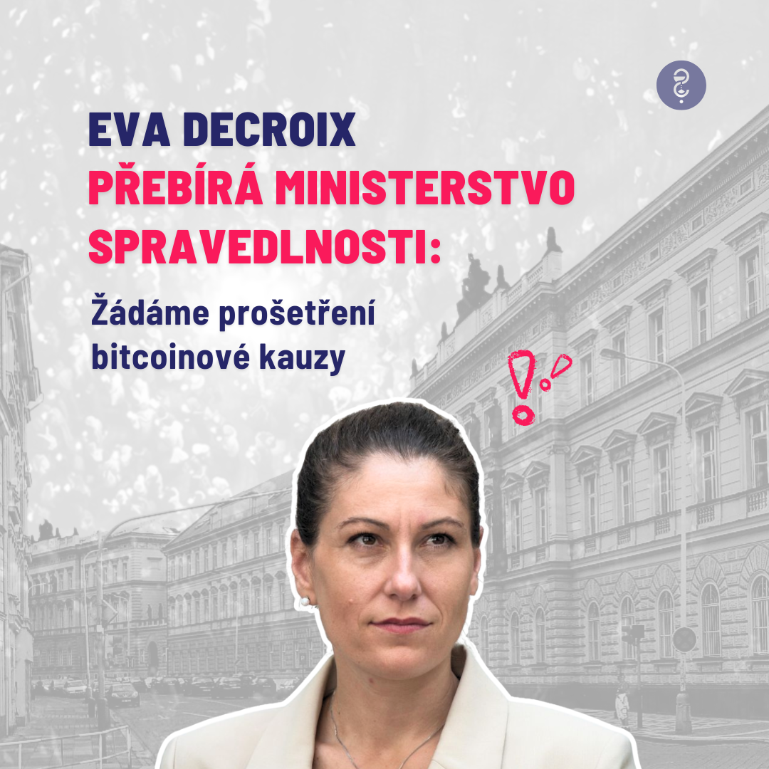 Zaslali jsme otevřený dopis ministryni spravedlnosti Evě Decroix