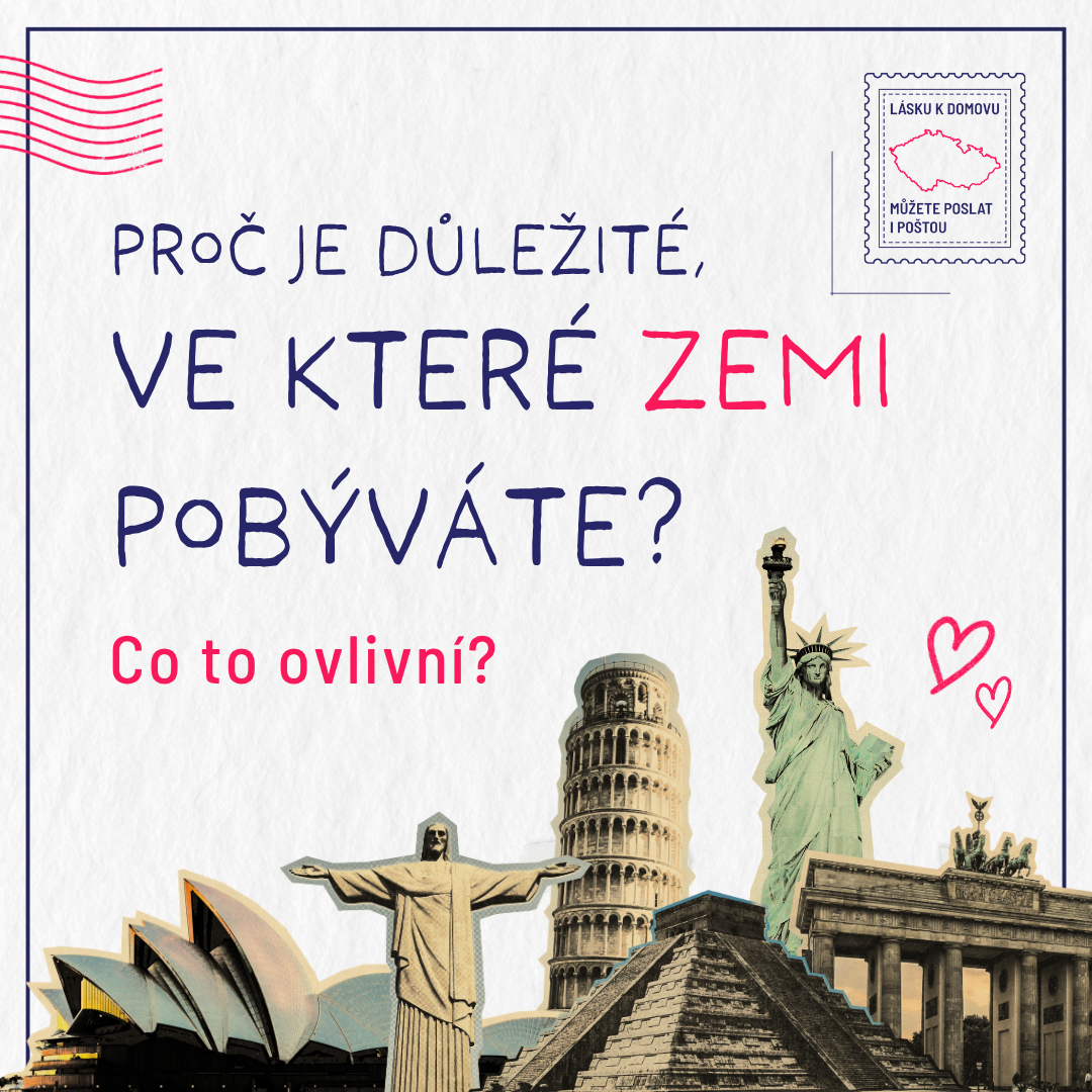 Proč je důležité, ve které zemi pobýváte? Co to ovlivní?