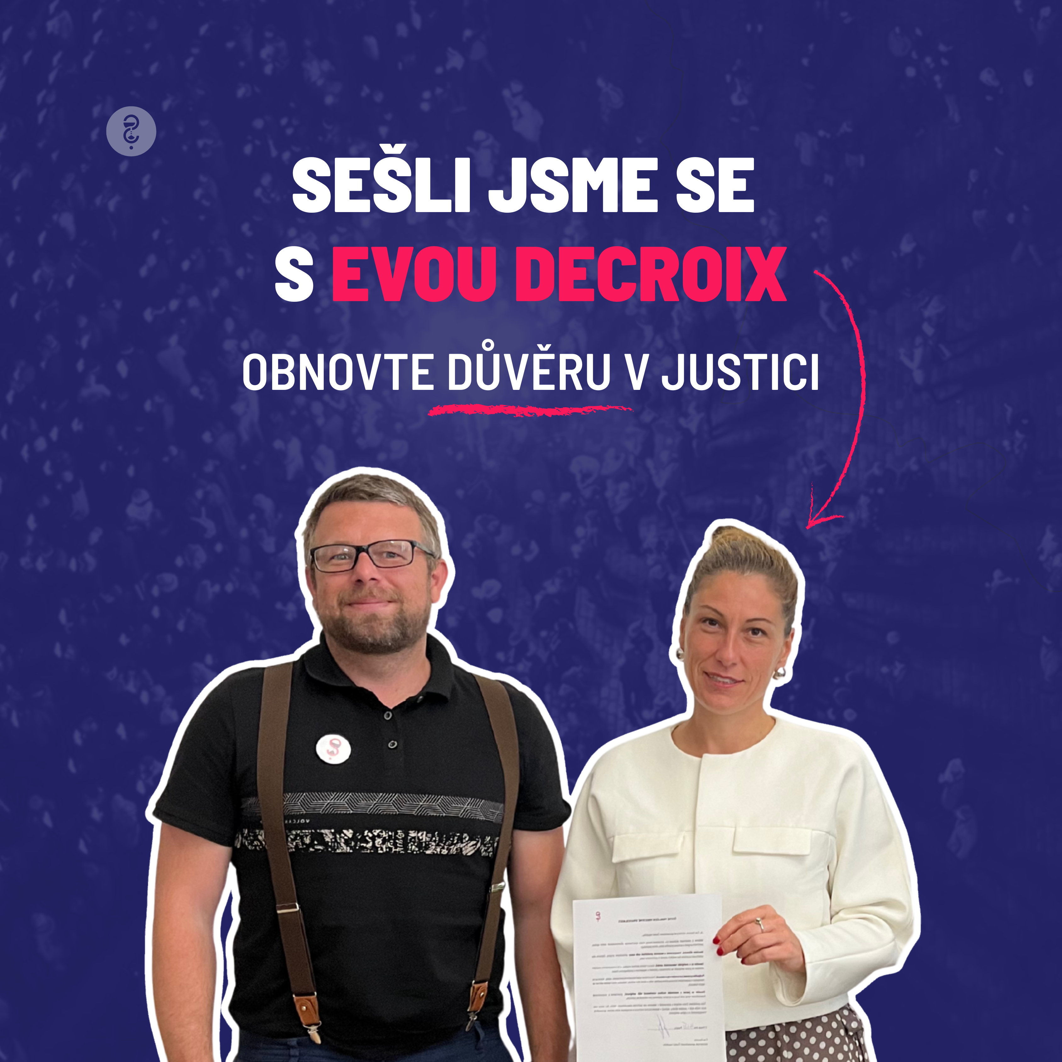 Eva Decroix podepsala čestné prohlášení k bitcoinové kauze