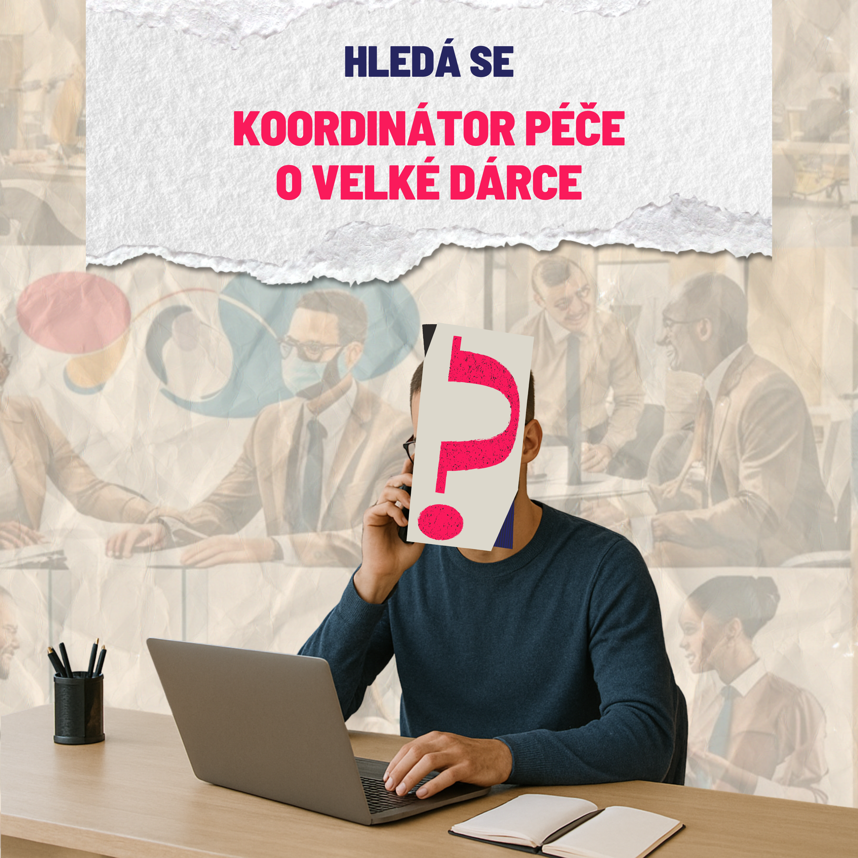 Koordinátor péče o velké dárce