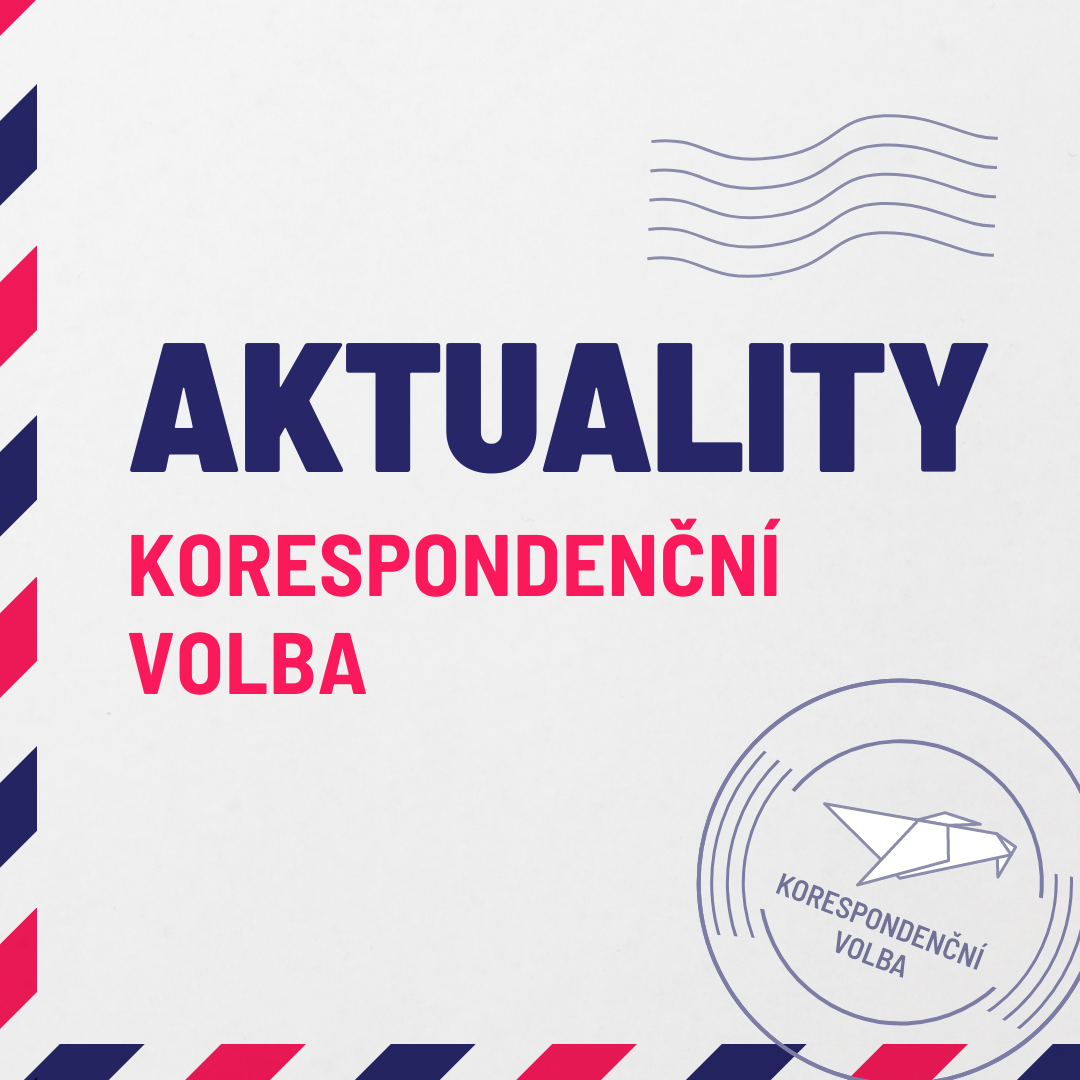 Aktuality – Korespondenční volba