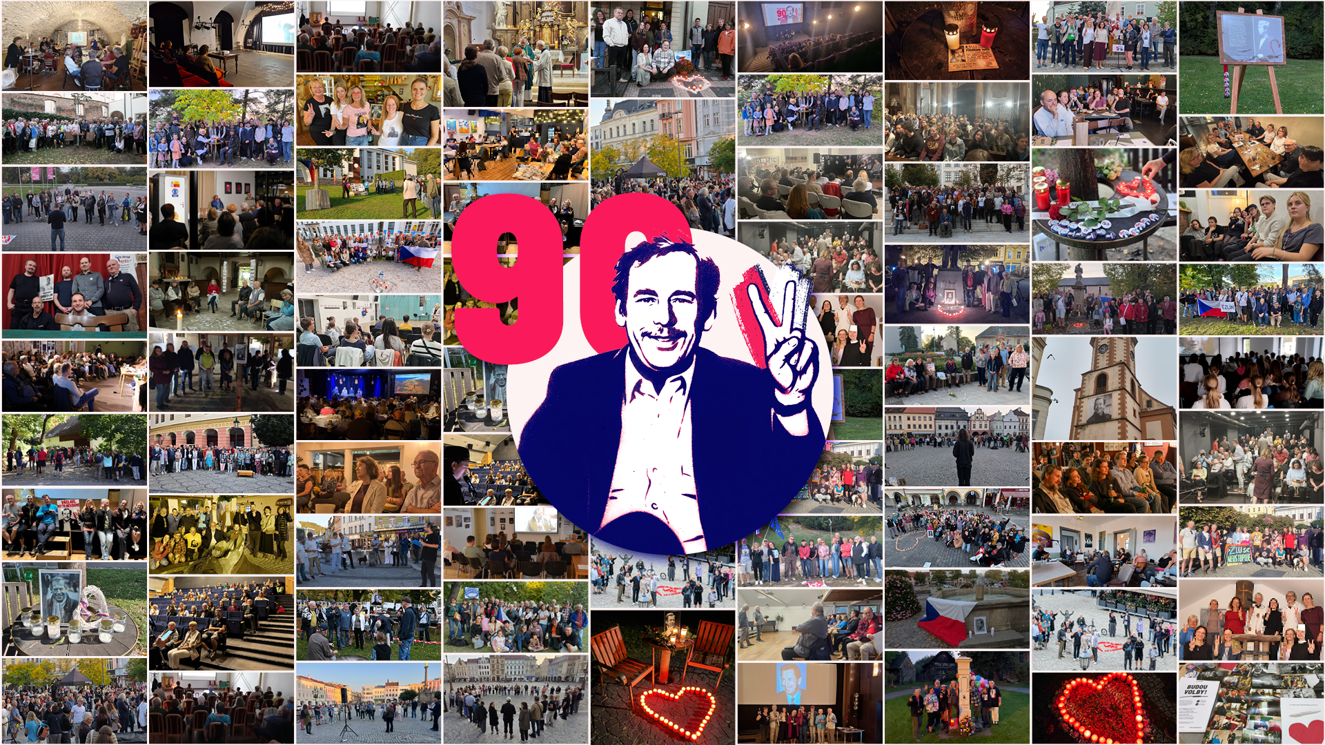 Václav Havel by letos oslavil 90. narozeniny