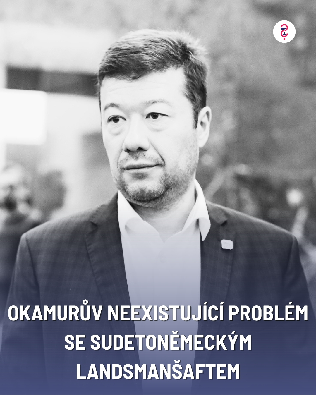Okamurův neexistující problém se sudetskoněmeckým Langsmanšaftem