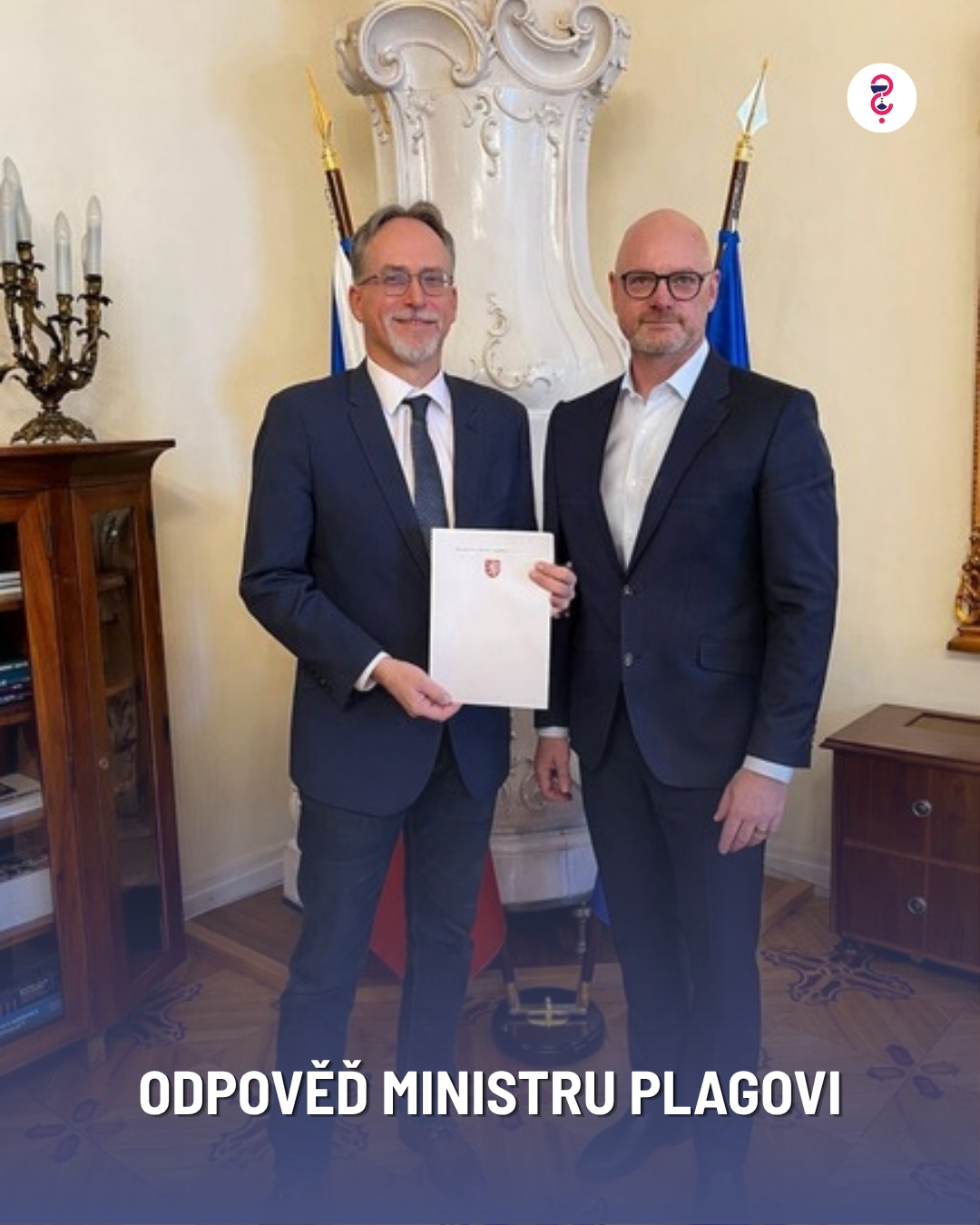 Odpověď ministru Plagovi