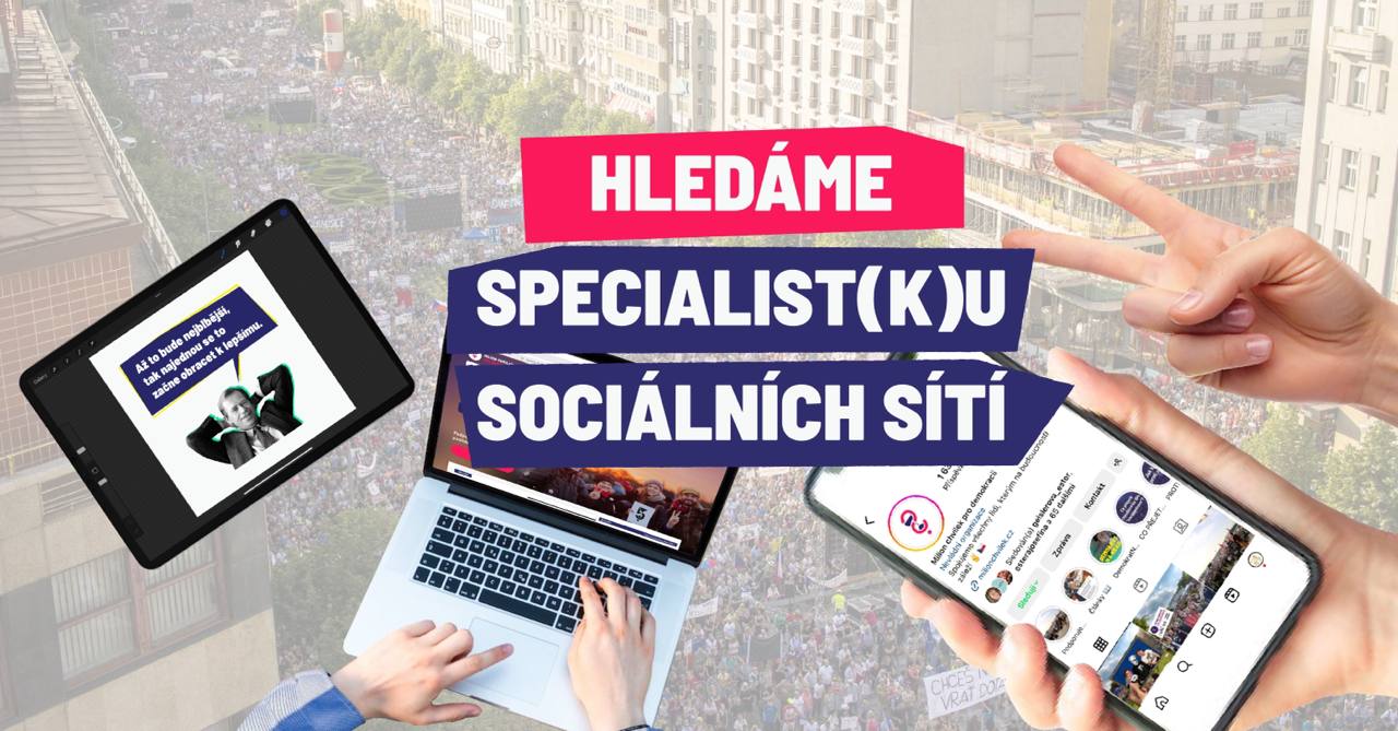 Volná židle ve Chvilkách: Hledá se SPECIALIST(K)A SOCIÁLNÍCH SÍTÍ