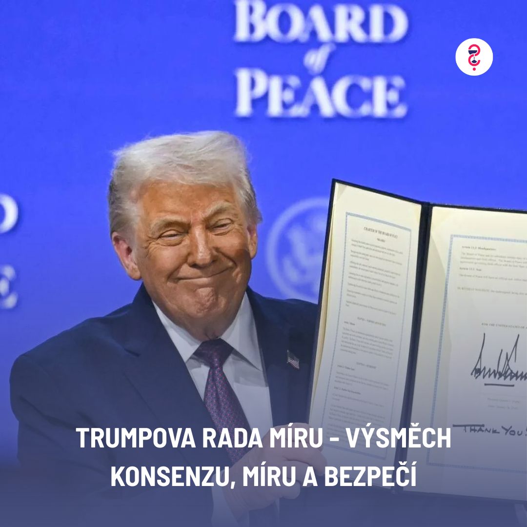 Trumpova Rada míru - výsměch konsenzu, míru a bezpečí