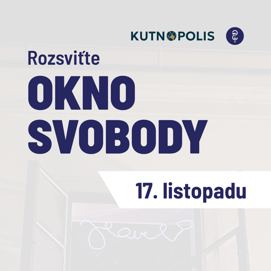 Okno svobody: Připomeňme si 17. listopad světlem a slovem